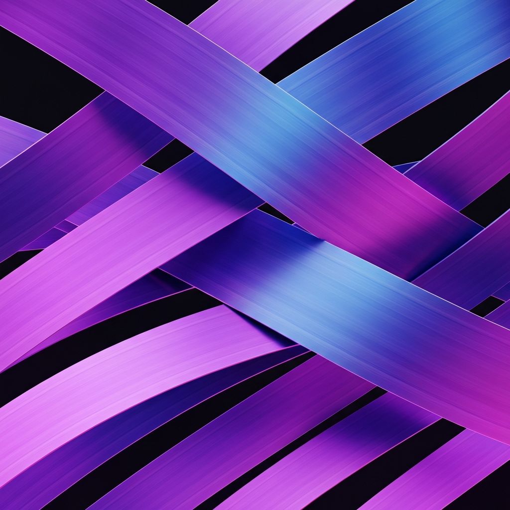 Abstract visualization of partnership and growth